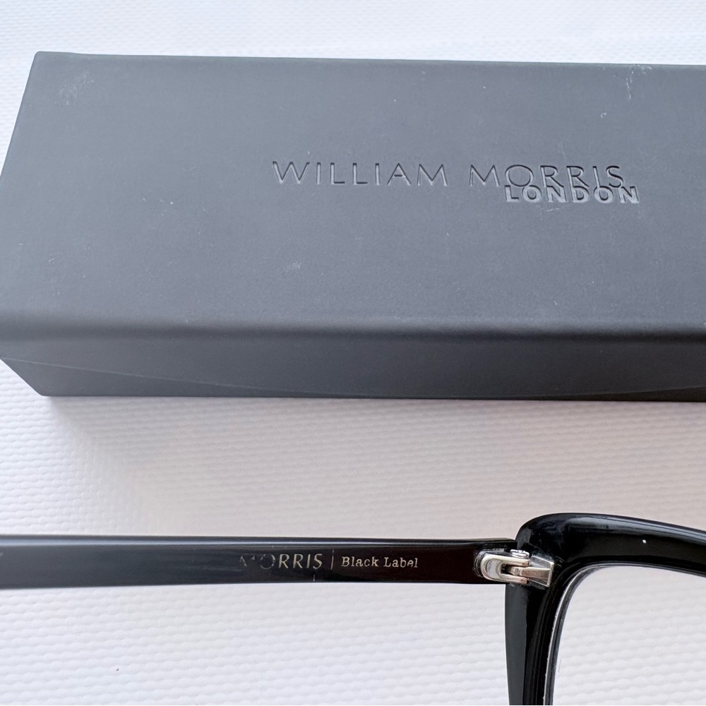 William Morris London Black Label Cat-Eye Optical Glasses-Frame Sz S M - Picture 6 of 8